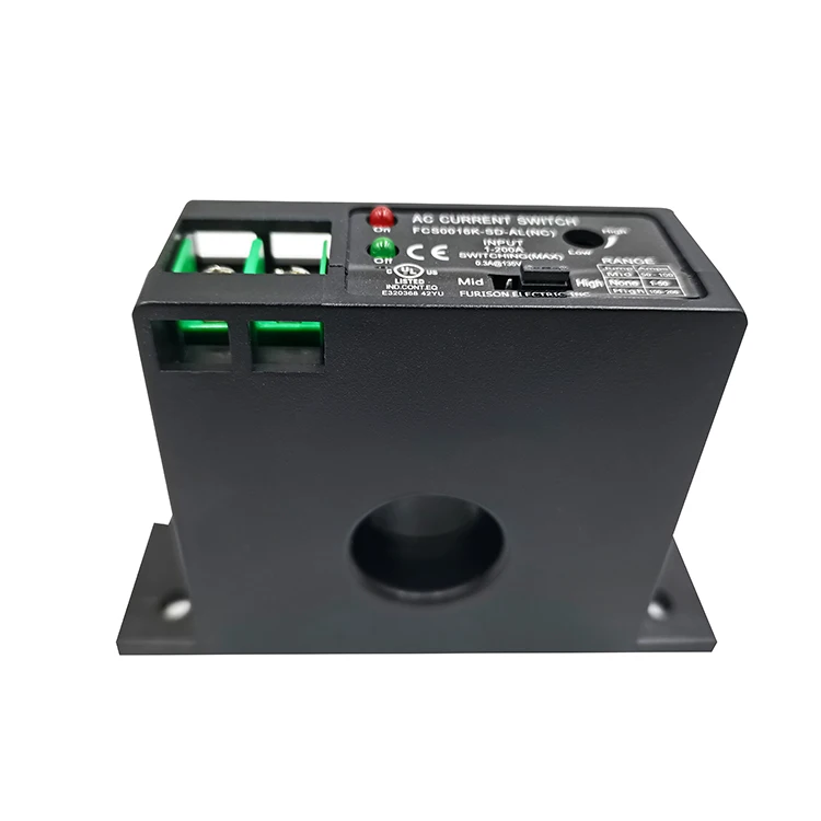 Current Sensing Switch Overload Linkage Switch Normally Open Module 3 Years CE ROHS Normally Closed Type Furison 1-200A CN;GUA