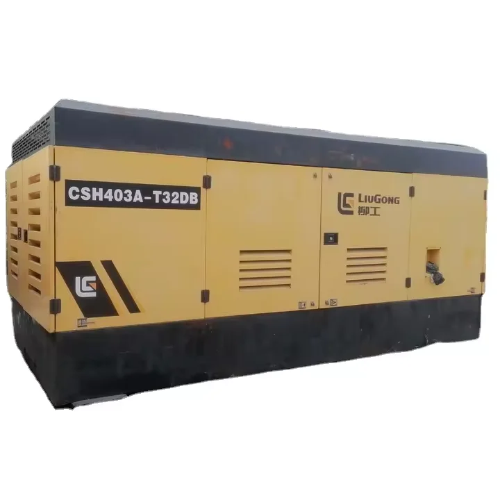 Second Hand Used 25/32 bar 35/33 M3/min diesel Engine High Pressure air Compressor Liugong CSH403A-T32DB