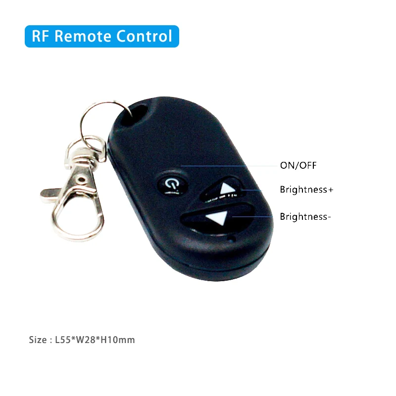 1CH светодиодная лампа диммер DC12-24V 30A 720W высокая мощность освещения одного цвета контроллер CR по ограничению на использование опасных материалов в производстве с 433 МГц беспроводной Радиочастотный пульт дистанционного управления