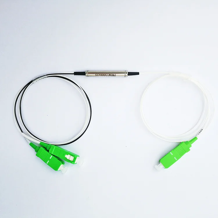 3 port High Isolation fiber optic splitter 1310/1490/1550nm 1 Channel FWDM Module
