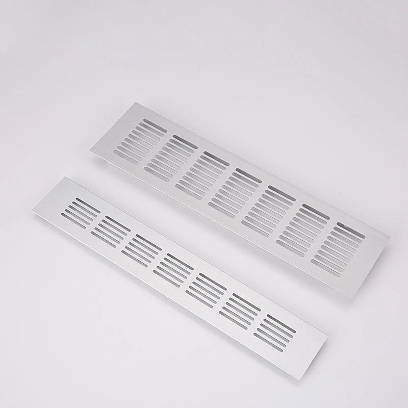 Cheap Price Modern Air Vent Covers for Bathroom Wardrobe Grille Ventilation Systems Aluminum Alloy Air Vent Covers Black
