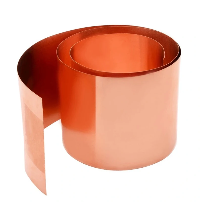 Red Copper Foil Strip Brass Strips Copper Coil 1 -1220mm Width and 0.3mm - 200mm Thickness Rolled Cu Strip Coils Supplier