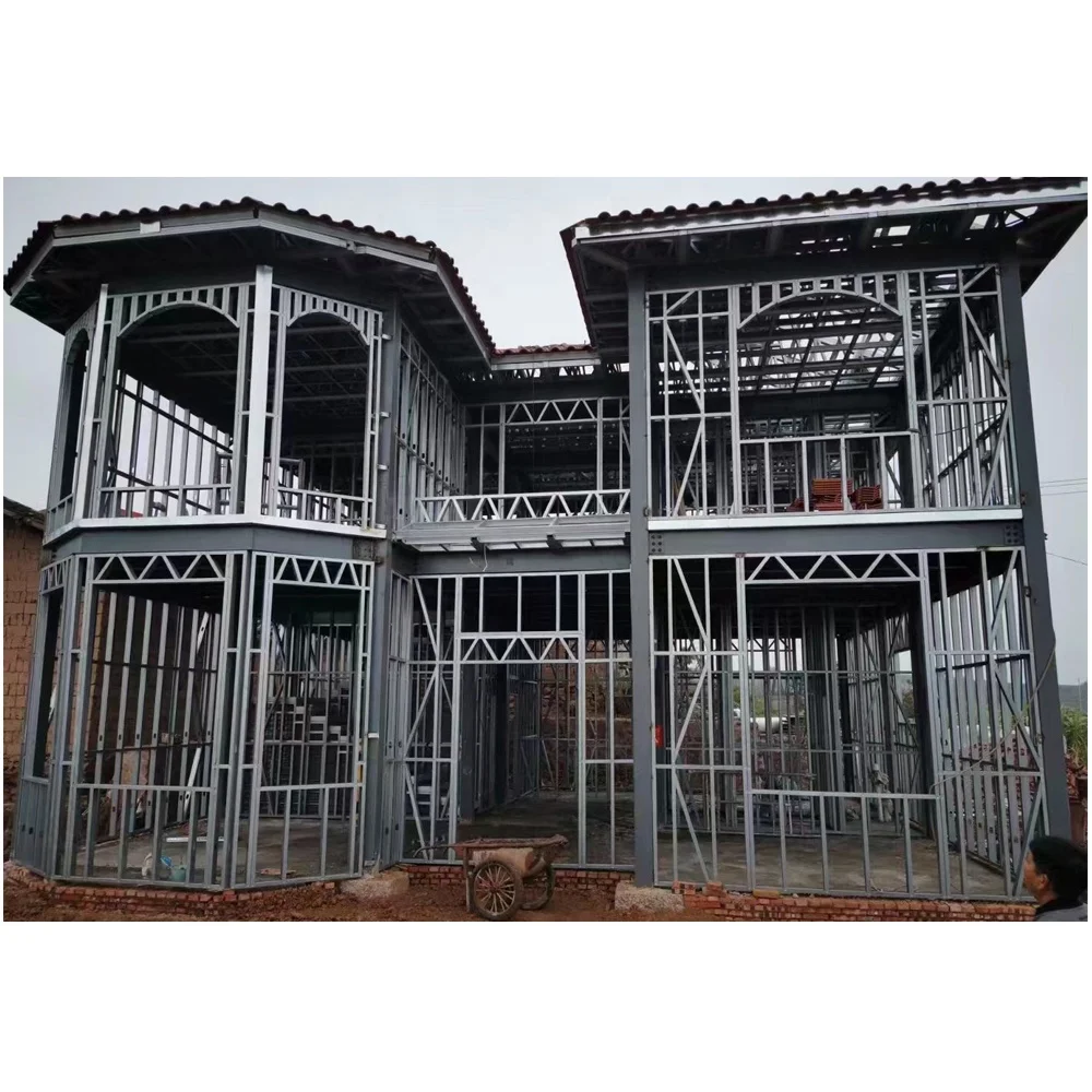 Large Prefab Villas Fashion Prefab Villa With Pool Modern Prefab House Villa with 2D and 3D design