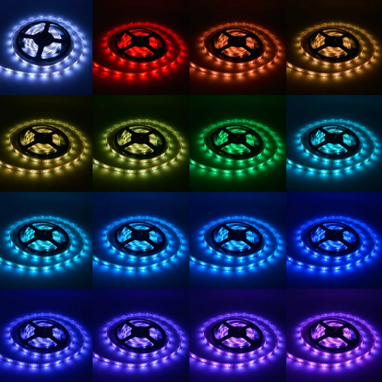 Пульт дистанционного управления RGB 5050 24 клавиши 44 гибкая световая лента для фона