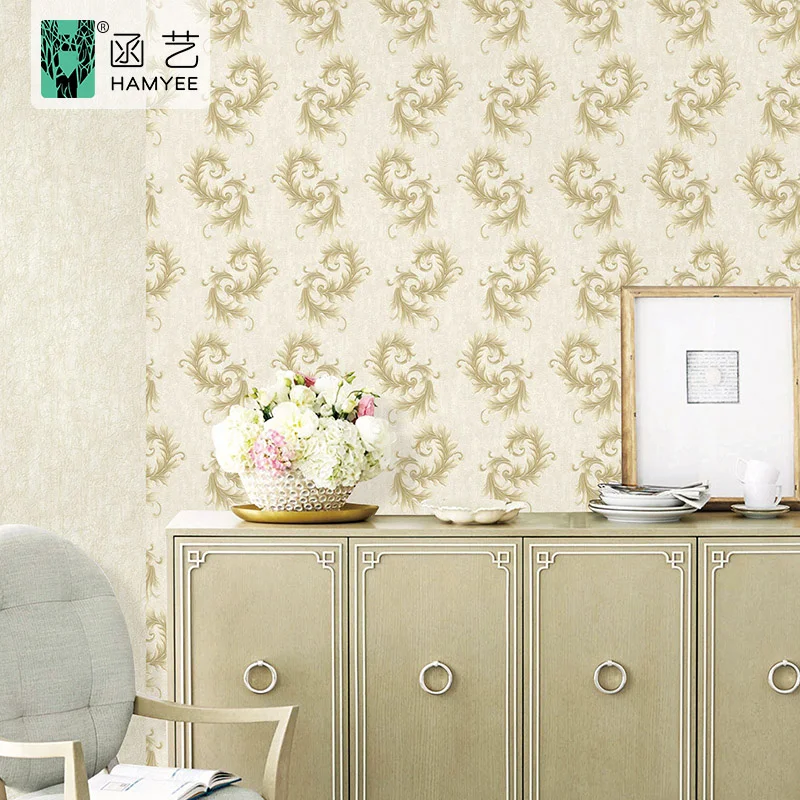0.53m width pvc non woven coating house 3d wall papers home decor wallpaper
