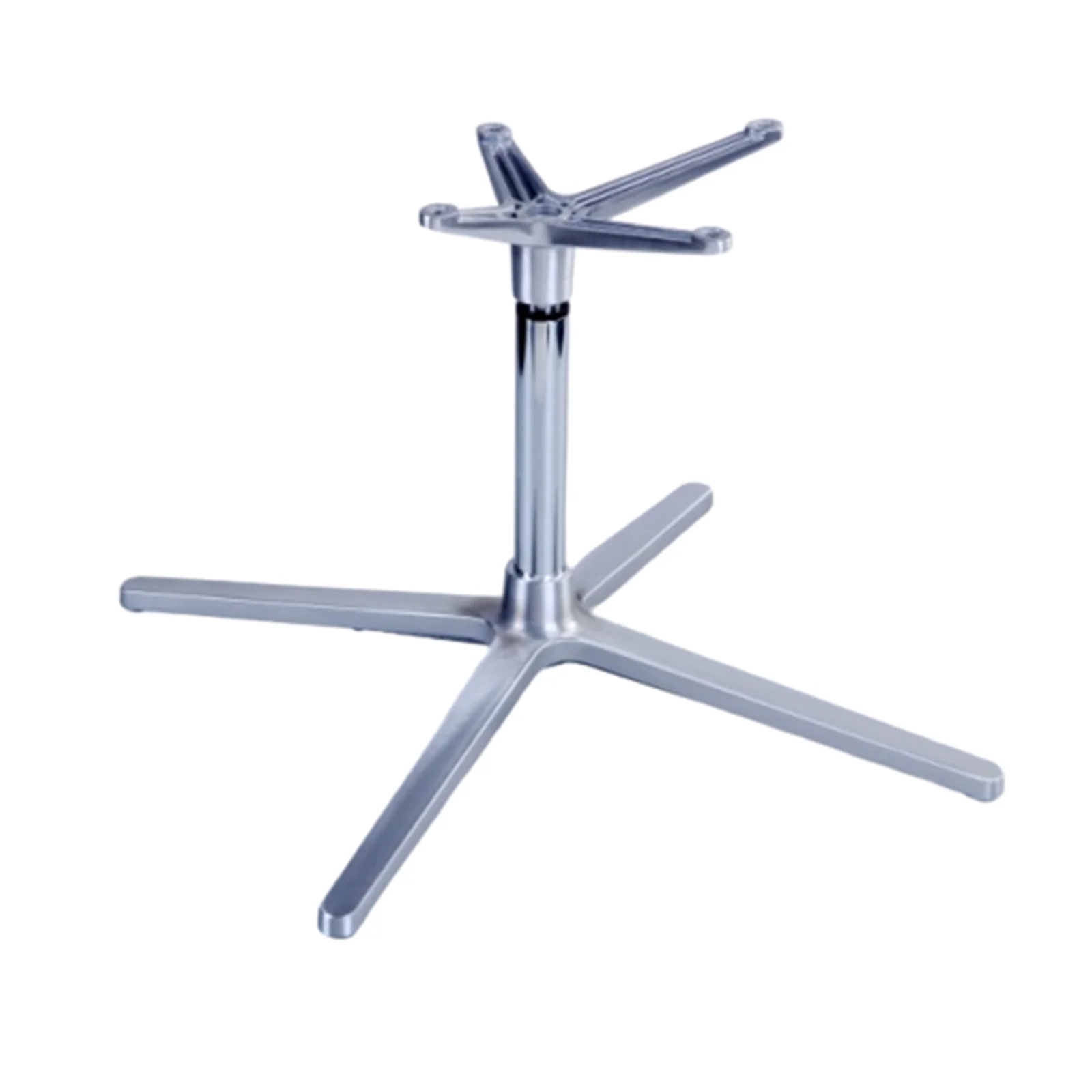 Accept customized OEM die-cast rotating five-star aluminum alloy office task chair base 6063 aluminum die casting