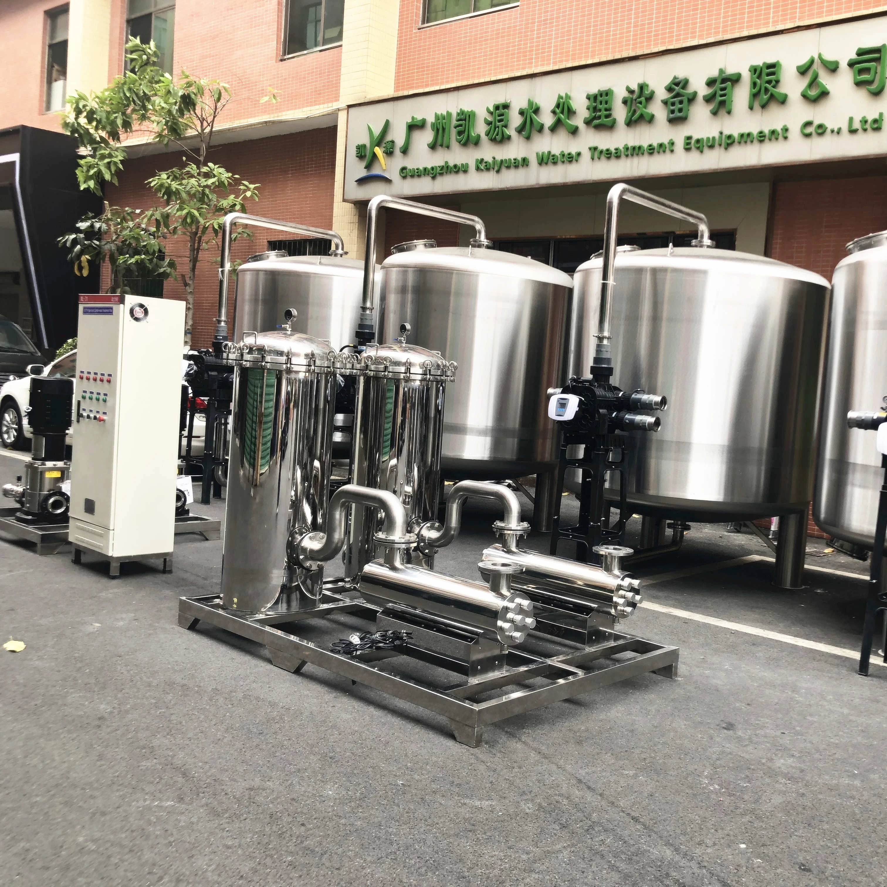 Китайский поставщик, оборудование для очистки воды, установка для фильтрации кварцевого песка