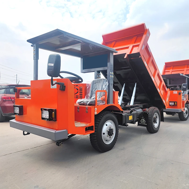 Copper Lead Gold Silver Polymetallic Ore Mine Trucks with Trailers In Peru Market