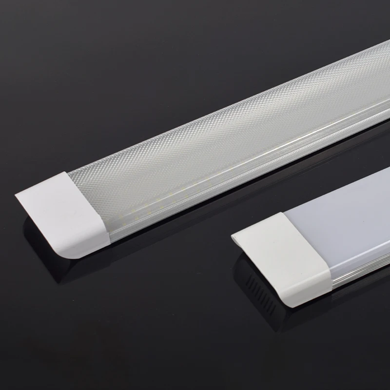 High lumen quality square linear batten light 54w 36w 18w 2ft 4ft 6ft aluminum PC led work light gym light