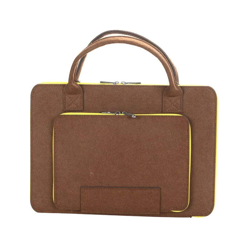 
cheap felt computer bag 14, 16 inch portable mother model computer liner bag polyester environmental protection 