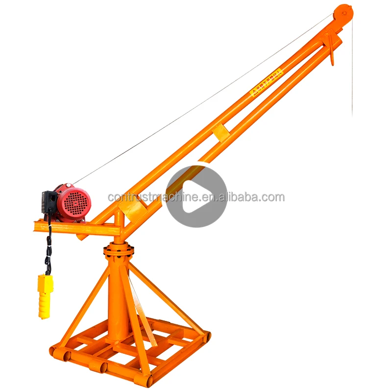 360 Degree Outdoor Small Crane Portable Manual Crane 2025 hot sale