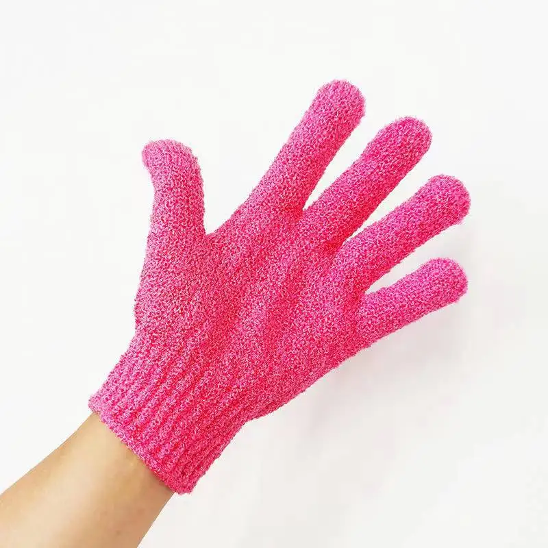 Explosive product silk exfoliating bath towel in stock exfoliating gloves in bulk