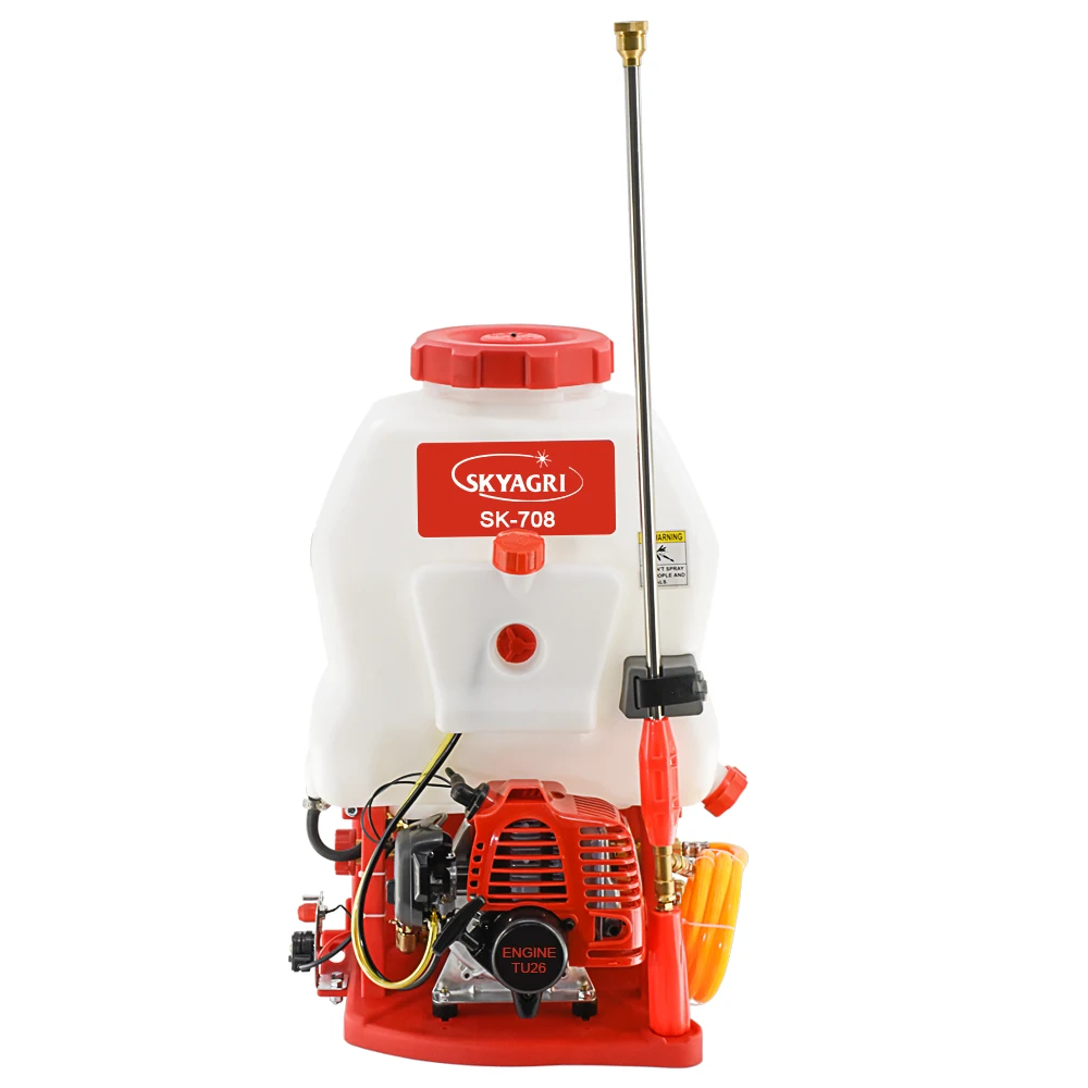 Skyagri power sprayer SK-708 Hot Sales 2 Stroke Gasoline Engine Agriculture Spray Machine TU26 Knapsack PESTICIDE AGRICULTURE