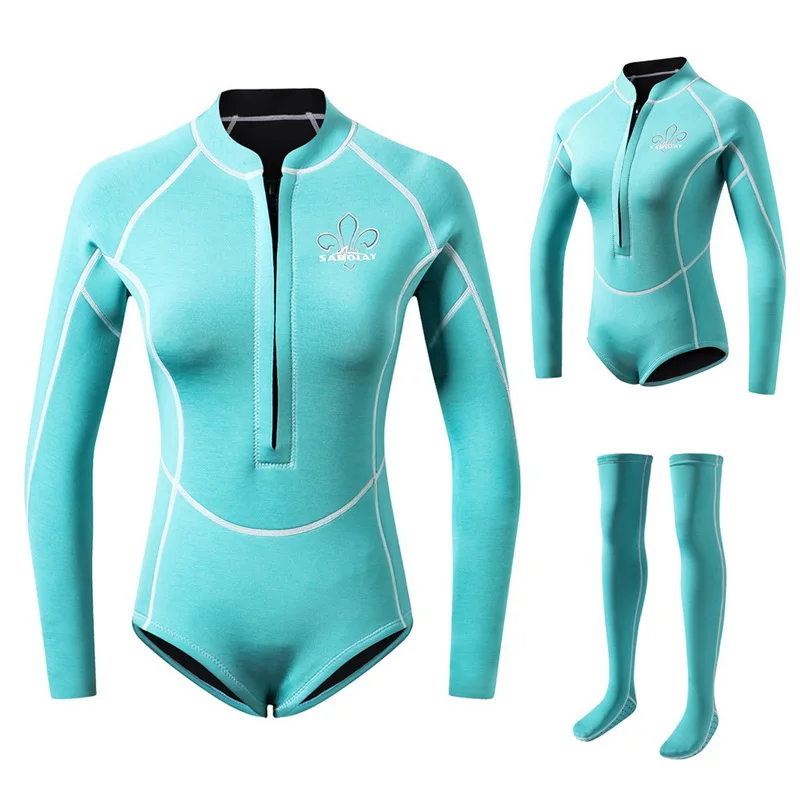 Цельный купальный костюм для серфинга, одежда для плавания для женщин, продукт 2021