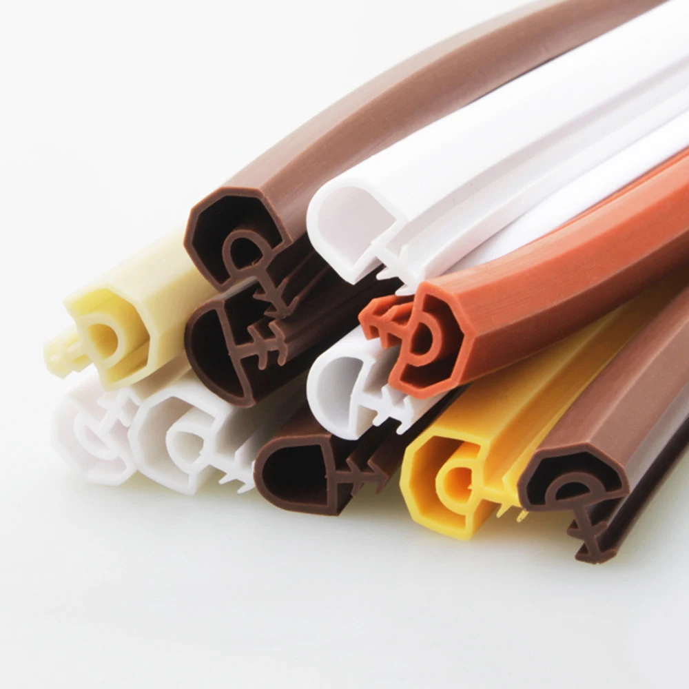 TPE PVC Silicone Rubber Seal Strip Door And Window Slot Type Seal Door Window Seal Strip