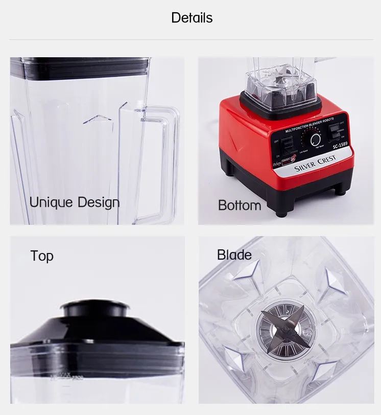 High Speed Commercial Juicer Mixer Blender