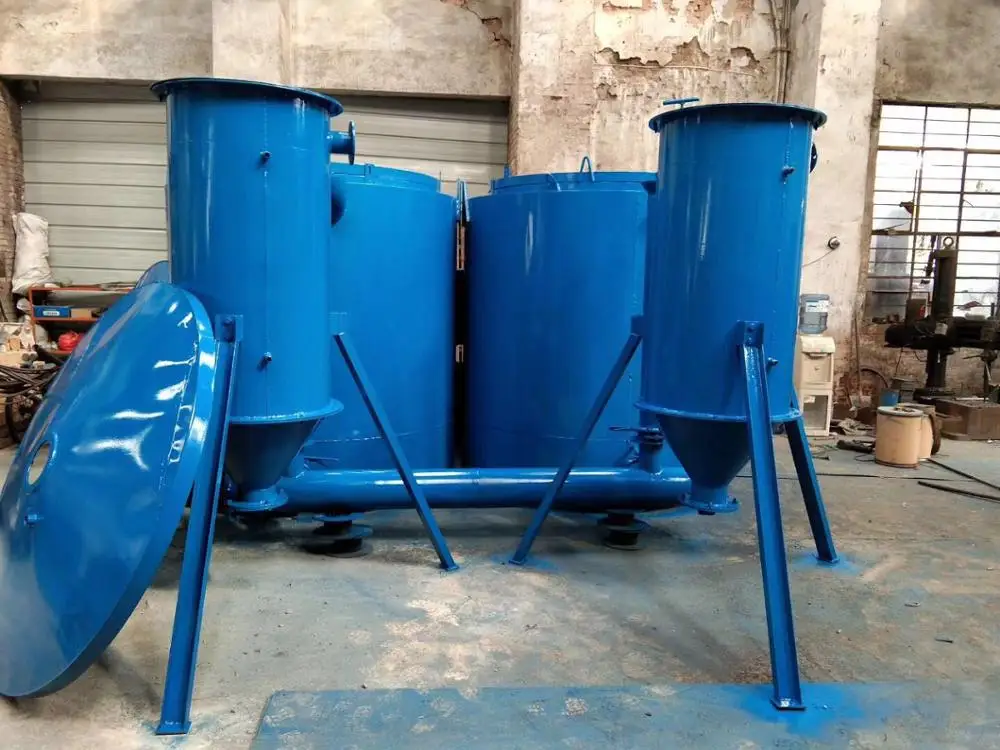 hoist type continuous coconut shell wood charcoal carbonization furnace