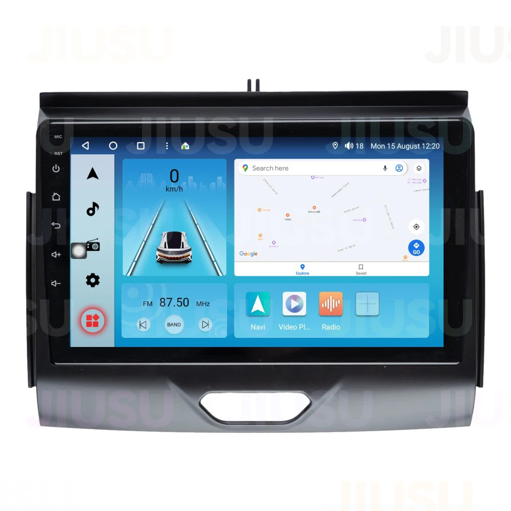 Автомагнитола на Android 12 GPS DVD-плеер стерео мультимедийная аудиосистема Для Ford Ranger Everest Edge 2015-2020 с Carplay DSP DAB