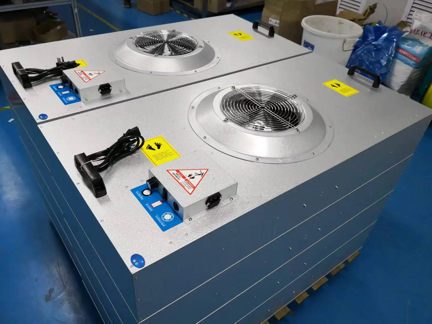 High Efficiency Cleanroom HEPA Custom Size H13 H14 hepa filter fan unit HEPA Laminar Flow mushroom ffu