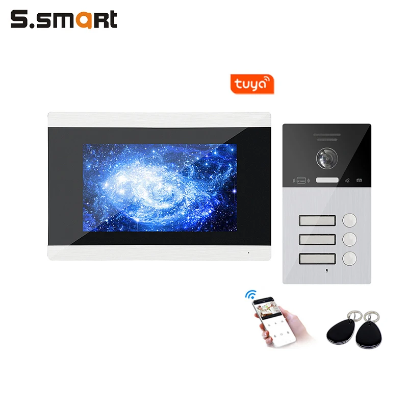 
New Products Wireless Video Door Phone Smart Phone Door Unlocking Intercom Doorbell 