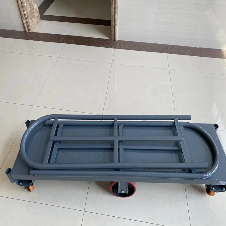 Heavy Duty Steel Dolly U-Boat Utility Trolley Material Cart Platform Hand Truck