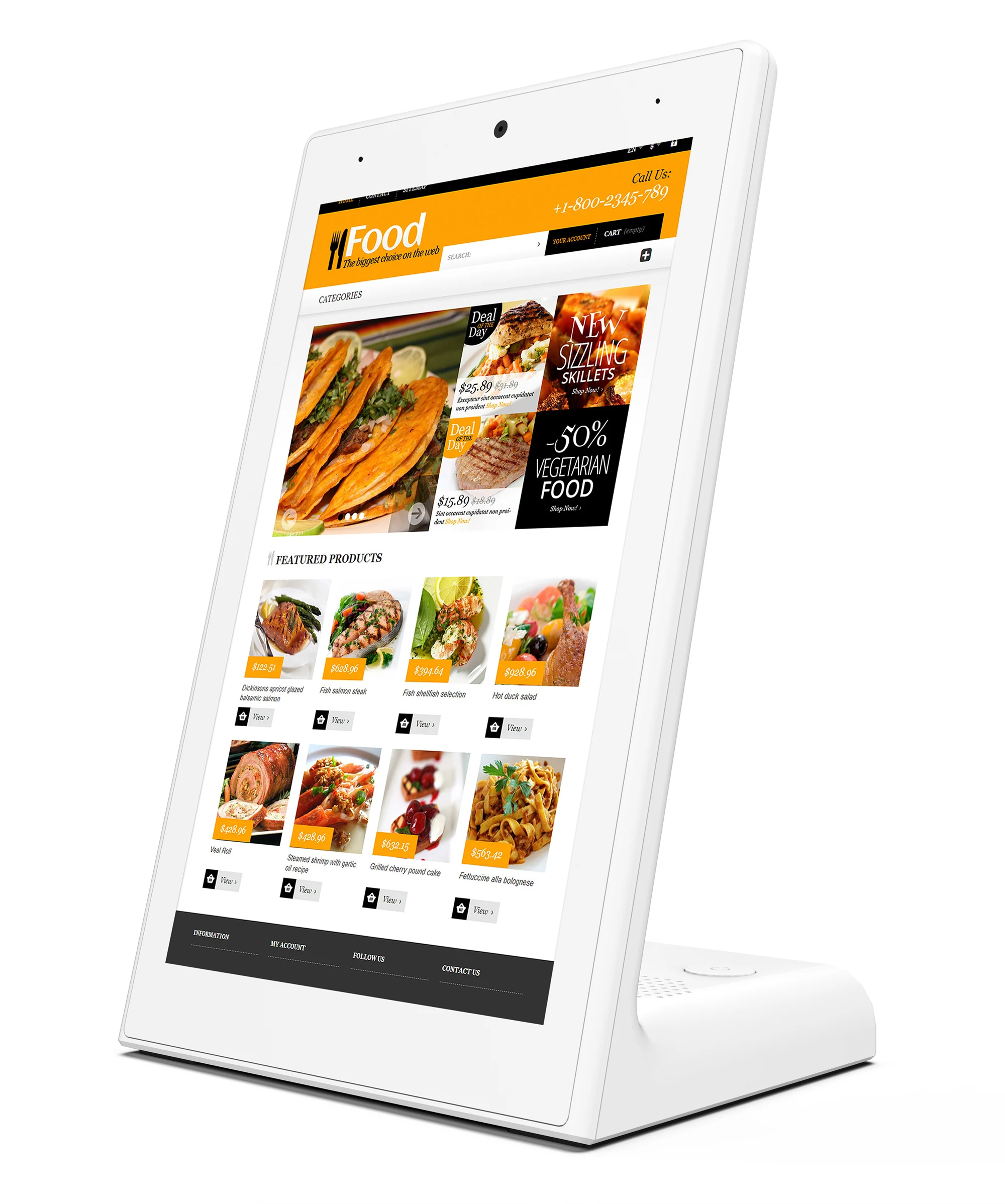 Ready to shio L-shaped 10.1 14 Inch Touch Screen Lcd Digital Signage Desktop Display Player Video Advertising Hotel