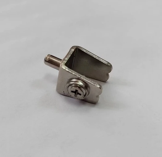 Glass door clamp Nickel iron glass clamp Bathroom glass fixture Universal hardware accessories