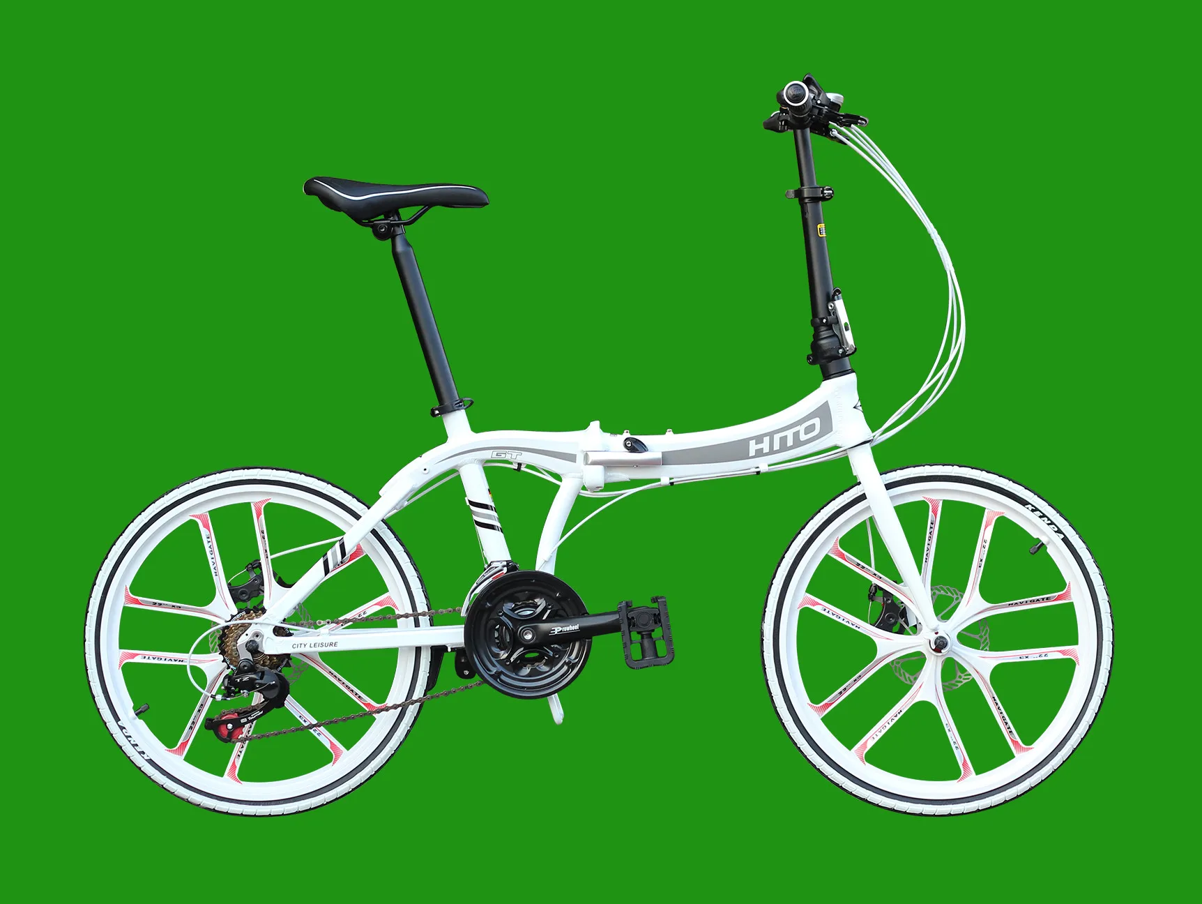 
bicycles use for men and women GT folding bicycles wholesale 20-inch , mountain bikes, 7-speed 