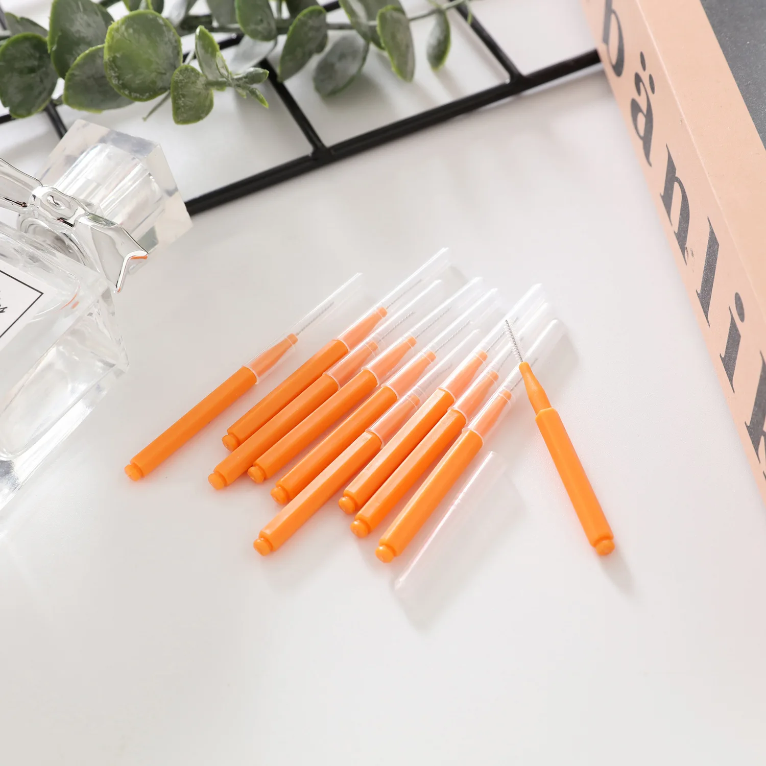 Home Use Colorful Bulk Interdental Brush Tooth Cleaning Interdental Toothpick Boxed Inter Dental Brushes