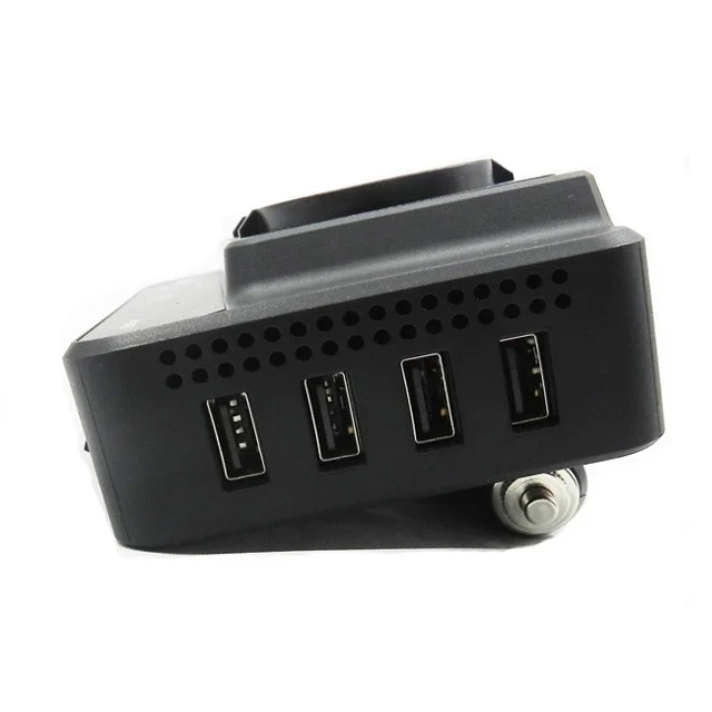 200W 12V постоянного тока до 110V автомобильный инвертор нам стандартный разъем питания конвертер с цифровым дисплеем зарядное устройство 4