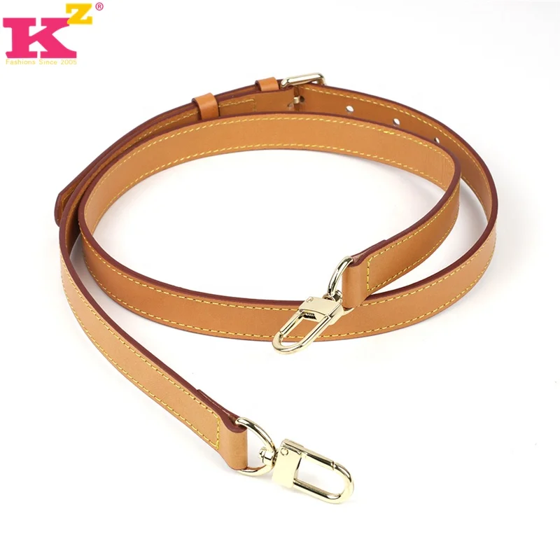 New Color Changing Bag Strap Genuine Leather  Bag Strap Vegetable Tanned Leather Shoulder Strap Bag Accessories