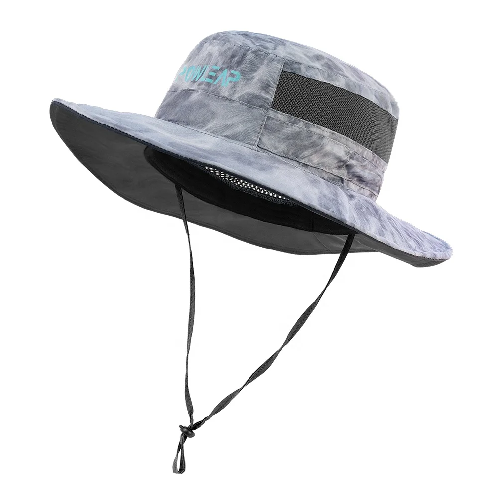 Sweat-Absorbing Sublimation Printing Anti-Ultraviolet Kayaking Bonnie Hat Hot Selling Fashion Fishing Hat Supplier