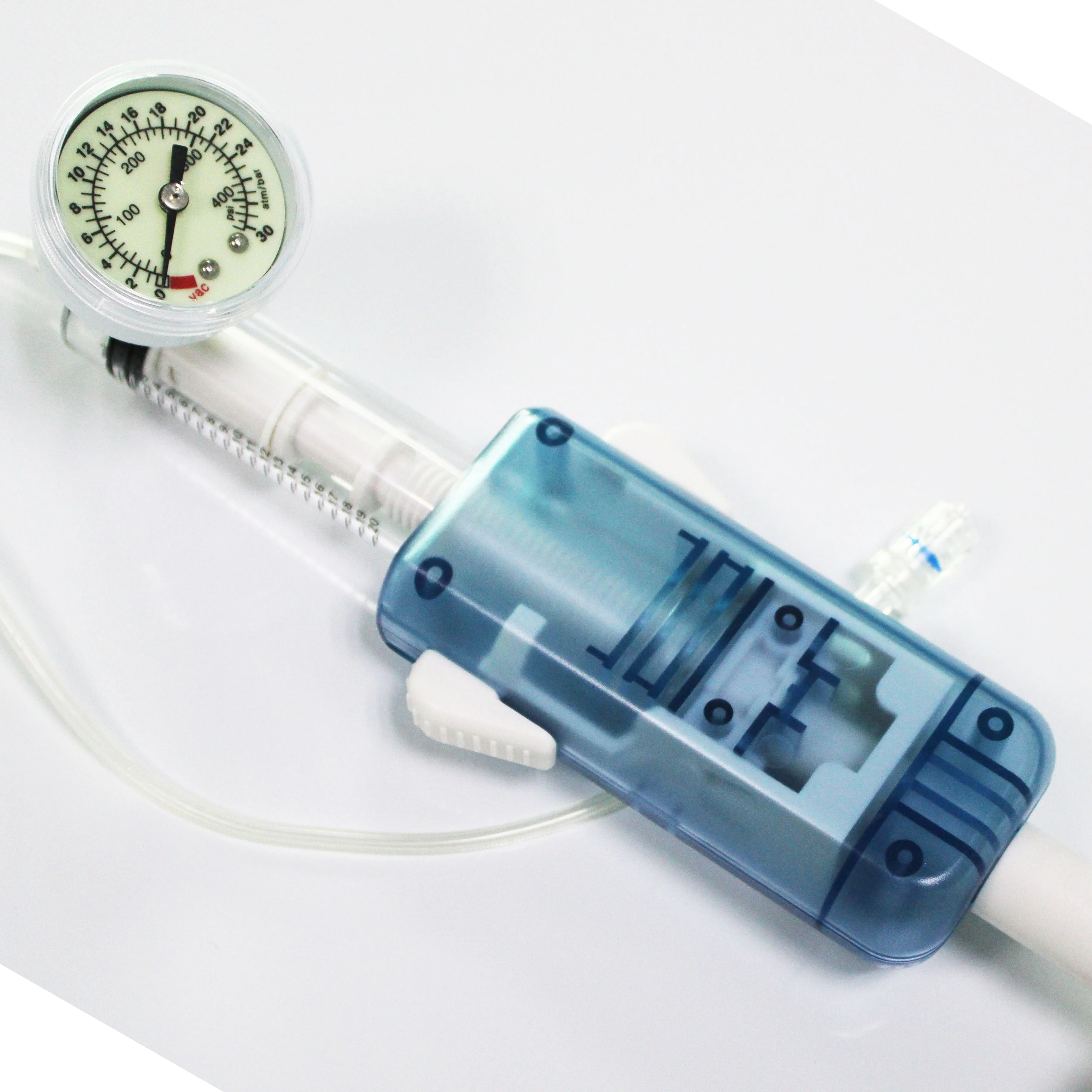 
Disposable medical new 30ml, 30atm indeflator Inflation Device 