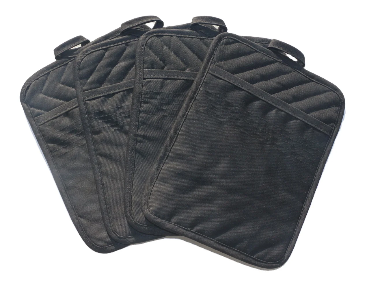 Ready to Ship Item Kitchen Use Heat Resistant Custom Christmas Gift Polyester White Pocket Mitt for sublimation printing