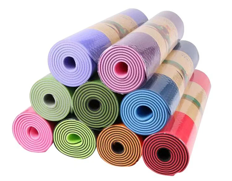 
Low Price Custom Antifatigue Gymnastics Waterproof Fitness Tpe Red Mat Yoga Baby 