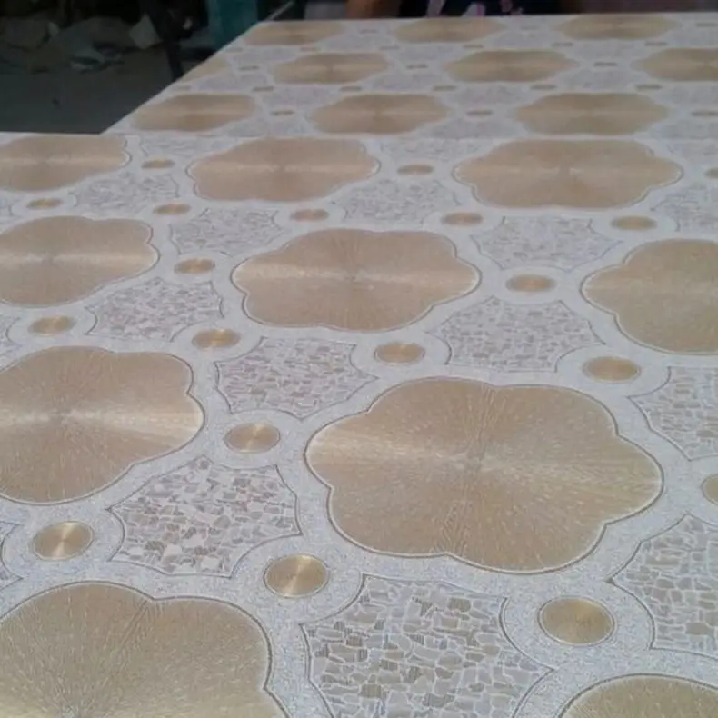 Cheap 600X600 PVC Gypsum Polystyrene Decorative Ceiling Tiles