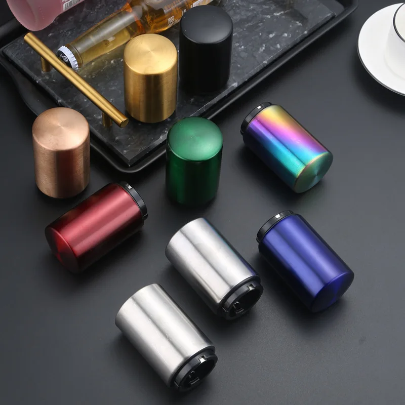 Factory Original Custom Logo Automatic Stainless Steel Auto Beer Bottle Opener