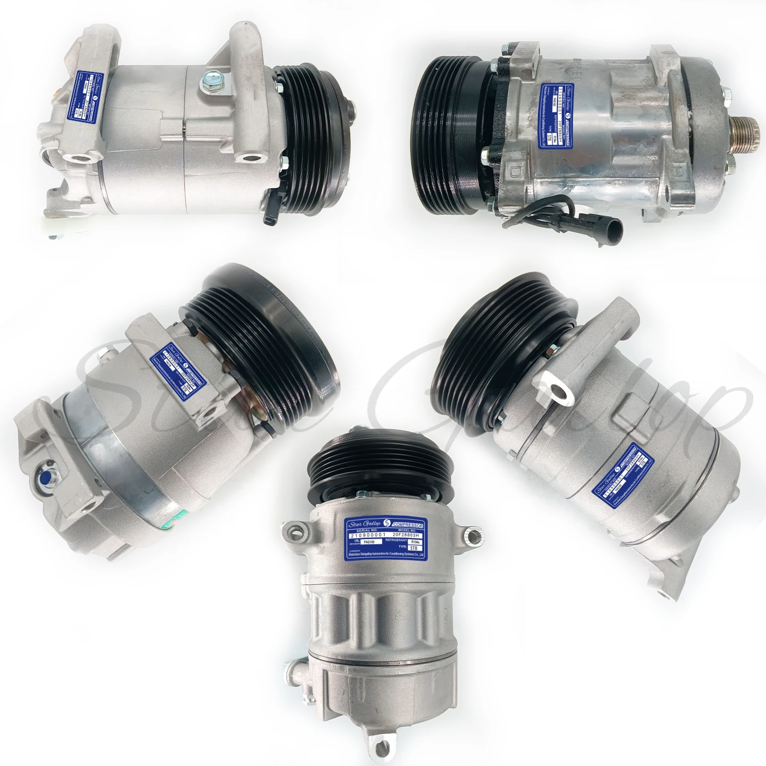 Automobile ac compressor OEM 90766797 13250601 13271258 10S15 R134A 6PK 120mm 12v compressor ac auto for Chevrolet Cruze 1.6