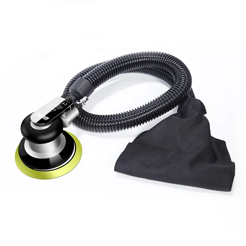 Pneumatic 5 Inches 6 Inches Air Self-Vacuum Random Orbital Sander