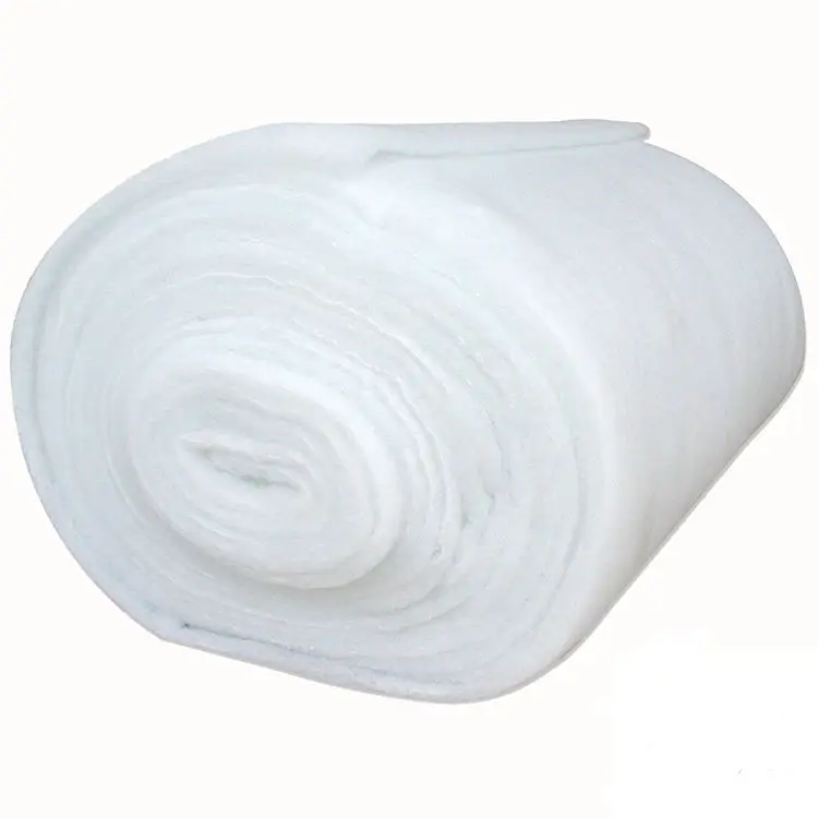 Free Sample Manufacturers Sale Fireproof Non-woven Dacron Batting Roll Custom Virgin Polyester Dacron Wadding For Quilt Blanket