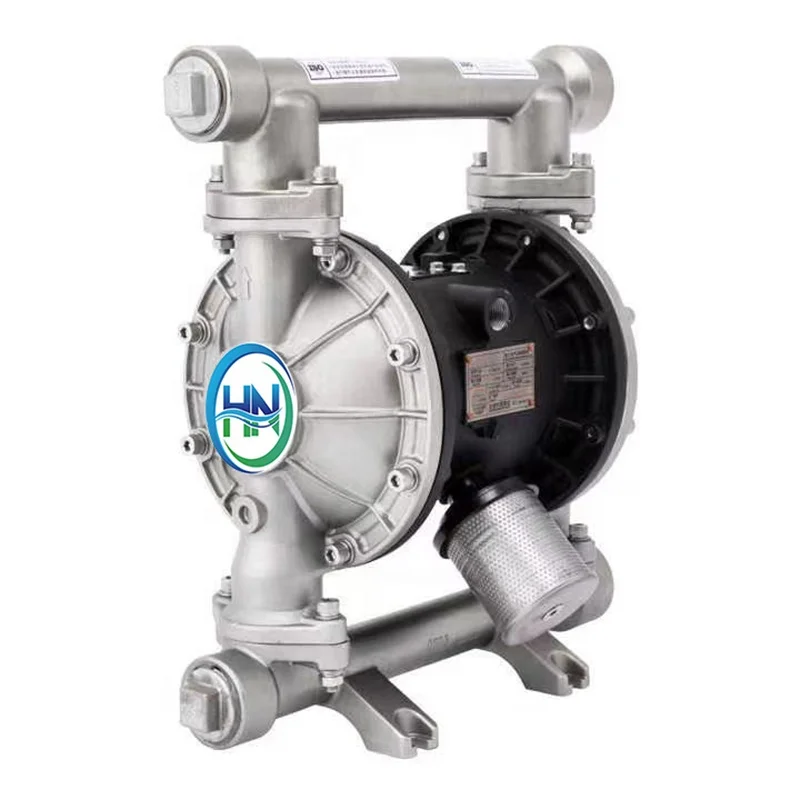 Full size QBY15/25/40/50/80/125 metal pneumatic diaphragm pump portable diaphragm sludge pump 2 inch air diaphragm pump