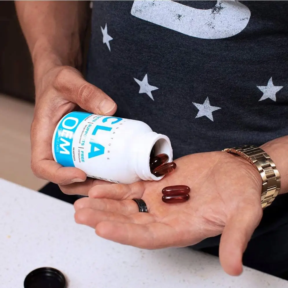 OEM CLA Softgel Fish Oil Omega 3 6 9 CLA Softgels Supports Fat burn Fish Oil Vitamin E cla supplement