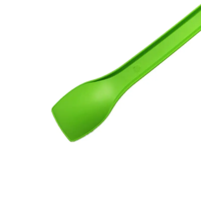Custom Good Quality Biodegradable Colorful Food Cutlery Mini Yogurt Spoon Corn Starch Tasting Spoon Ice Cream Scoop For Party