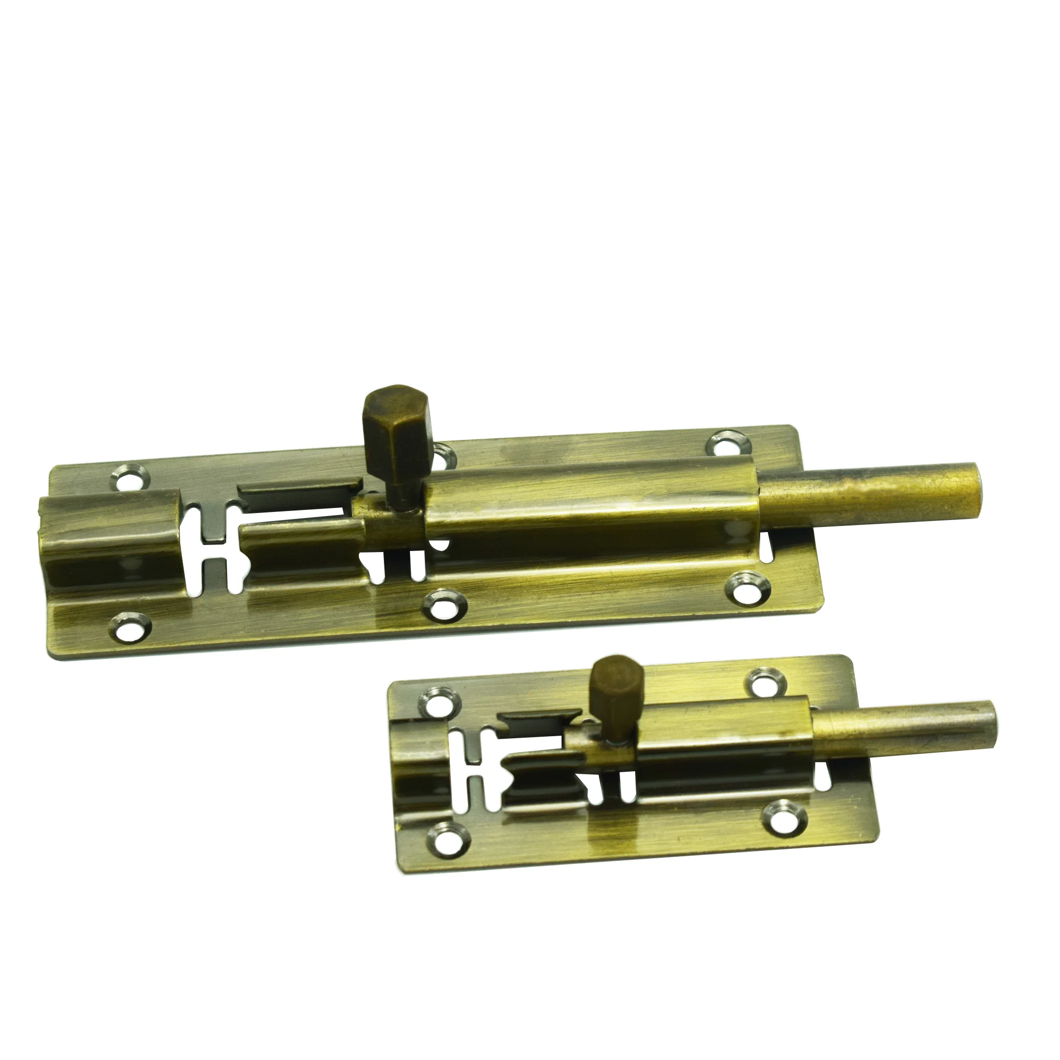 Wholesale Door Slide Bolt Lock with Antique Brass Finish  Iron or Stainless Steel Material for House