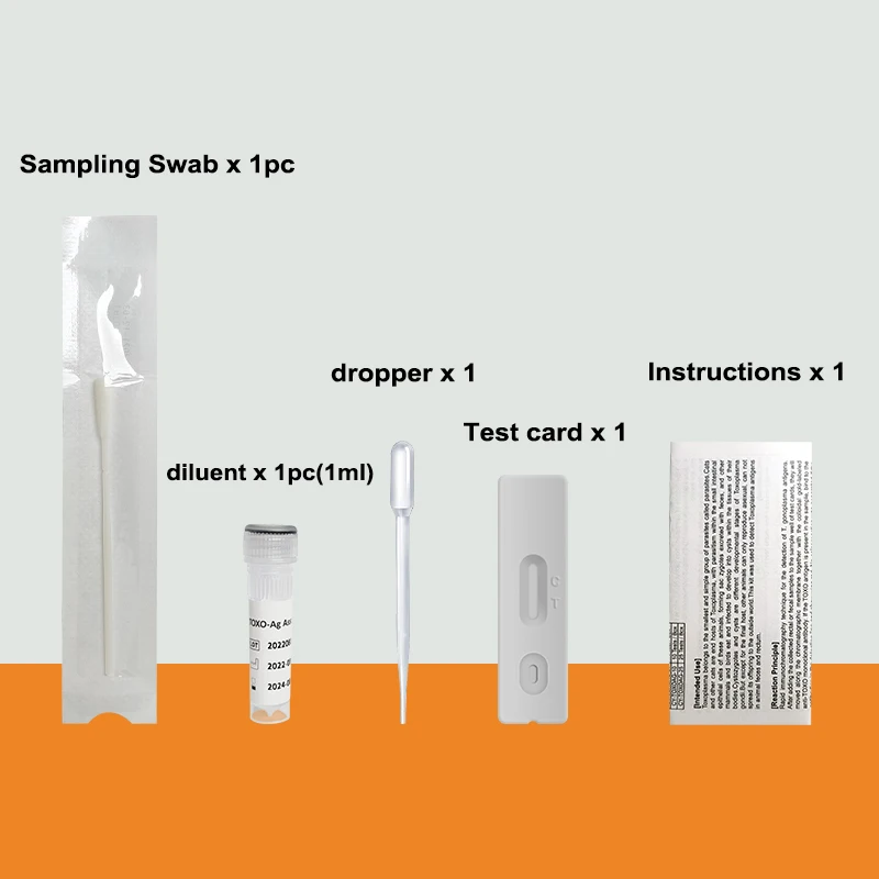 Parvovirus/Distemperment/Giardia Test Kit Cdv-Cpv Gia Ag Test Kit Cpv And Cdv Dog Test Kits