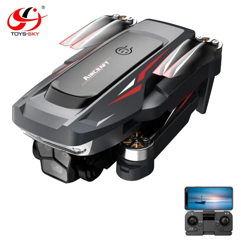 Toysky S182 RC Brushless Drone Optical Flow with Obstacle Avoidance Sensor Wifi FPV Camera Product Type RC Airplanes
