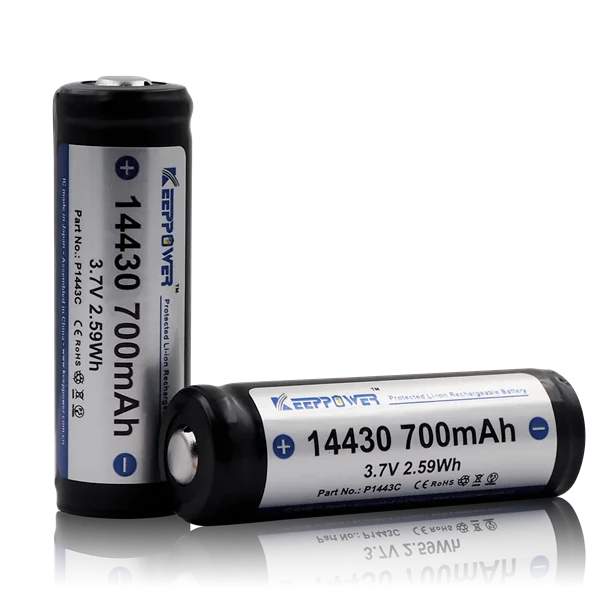 KeepPower 14430 700 мА · ч защищен литий-ионная батарея P1443C