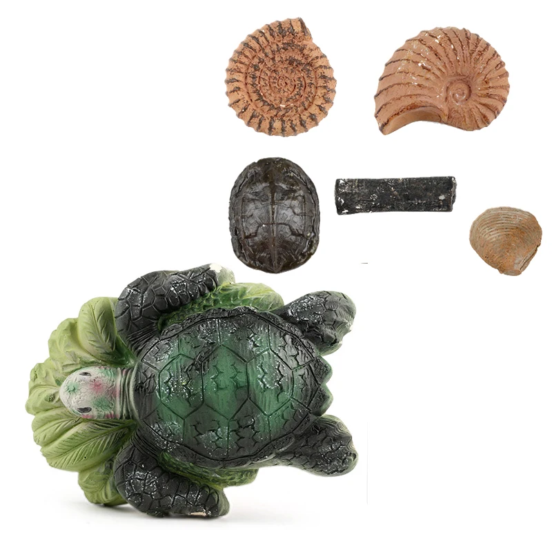 QS Popular STEM Science DIY Archaeology Excavation T-rex Animal Dinosaur Fossil Archaeological Digging Kit Toys For Kids 8-10