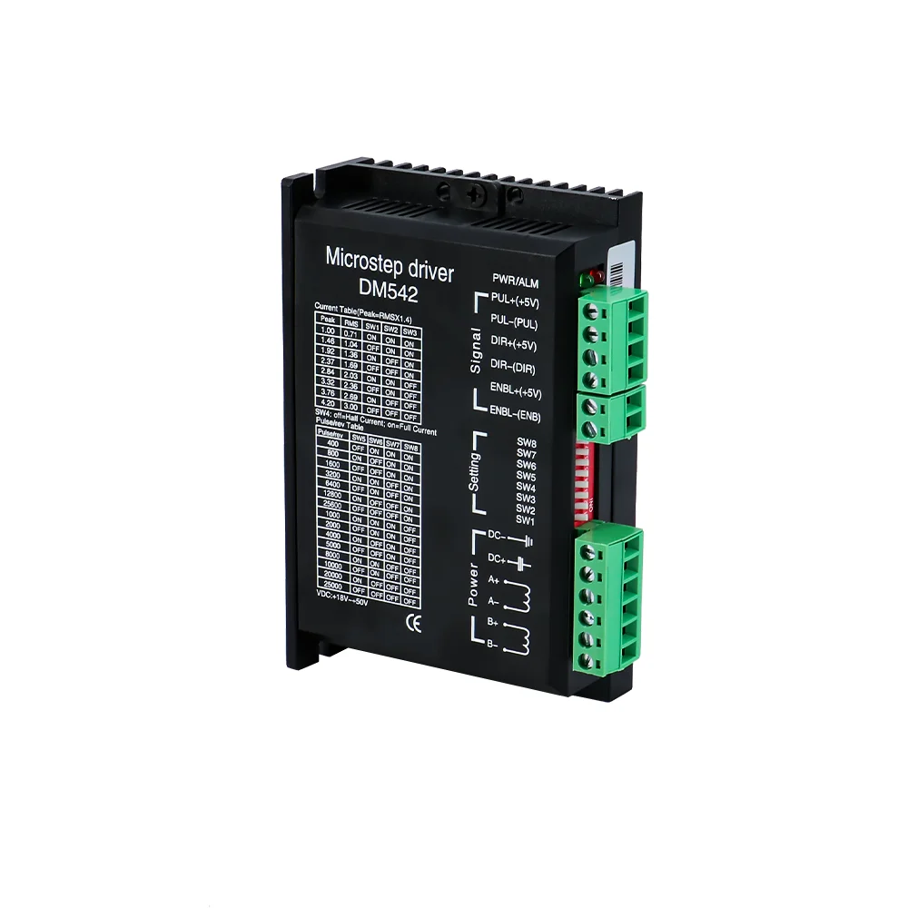 Высокое качество; 1 предмет в комплекте; DC20-50V 4.2A DM542 Драйвер шагового двигателя контроллер для Nema23