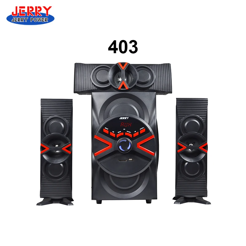 Professional Cheap JERRYPOWER music system 3.1 subwoofer speakers for home theatre